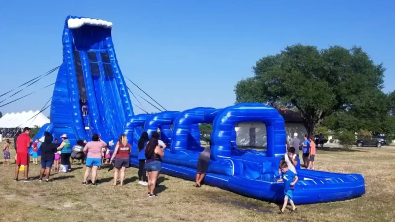 Make a Splash with Water Slide Rentals in Katy, TX